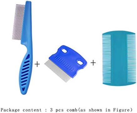 3 Pcs Pet Comb Tear Stain Remover Combs for Dogs, Dog Comb - Image 4