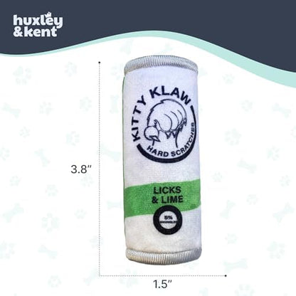 Huxley & Kent Plush Crinkle Catnip Cat Toy, Kitty Klaw Licks & Lime - Image 5