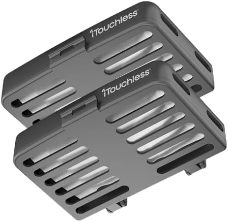 iTouchless AbsorbX Odor Removal Kit with Replaceable Deodorizer (2-Pack) by iTouchless