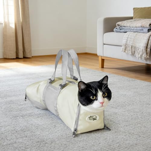 Cinf Cat Restraint Grooming Bag, Anti-Scratch Tool for Nail Trimming - Image 4