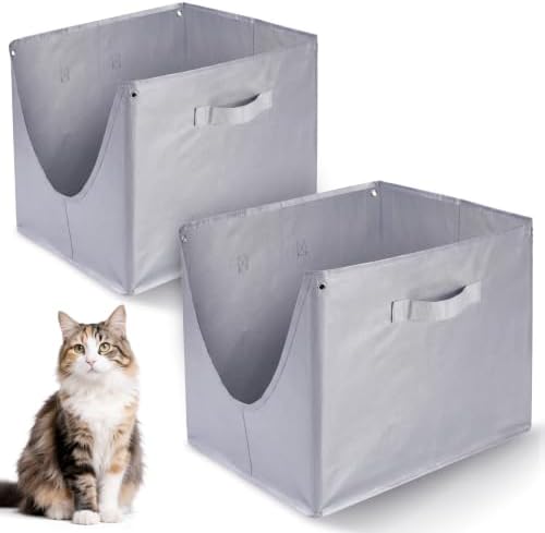 2 Pack Litter Box Liners For Modkat Flip, Reusable, Tear-Resistant by ondware
