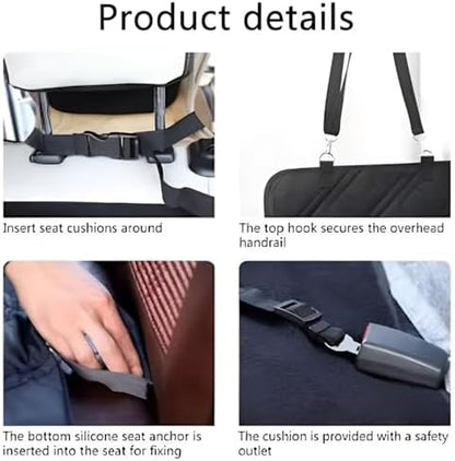 Dog Car Seat Cover for Back Seat, Waterproof 600D Heavy Duty Hammock, Nonslip Pet Seat Protector for Cars, SUVs & Trucks, Scratchproof, Washable - Image 6