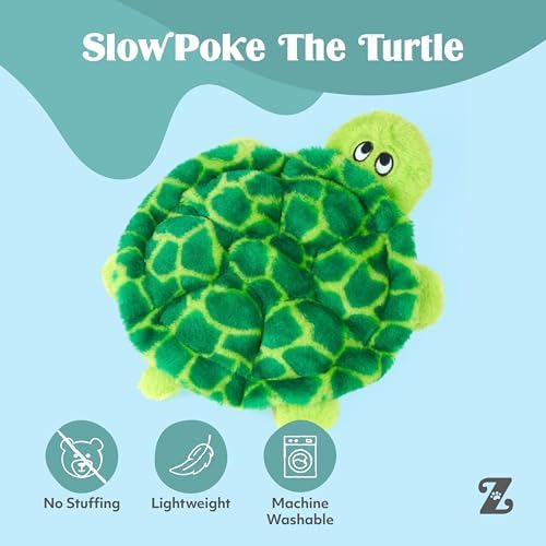 ZippyPaws Squeakie Crawler No Stuffing Dog Toy to Keep Them Busy - 10" - Image 4
