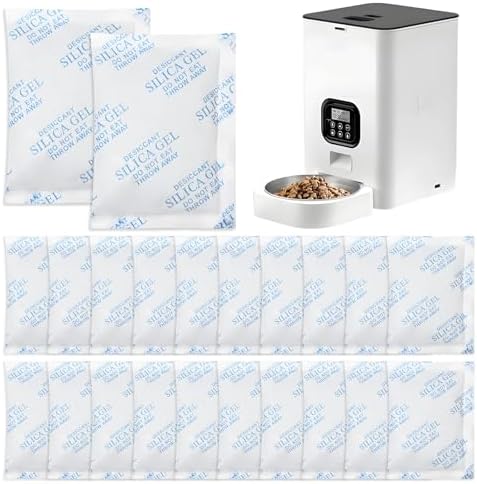 32 Pcs Pet Food Desiccant Bag Compatible with Voluas Automatic Cat Feeder by Unknown