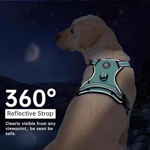 IVY&LANE No Pull Dog Harness for Medium Dogs,Reflective Dog Vest Harness - Image 6
