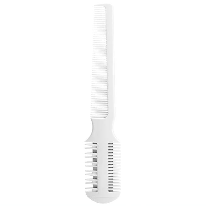 2 in 1 Pet Hair Thinning Comb, Pet Razor Combs with 5 Blades, Hair Cutter Comb Suitable for Removing Tangles, Knots and Loose Hair