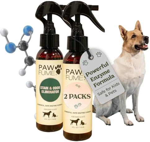 PAWFUME Stain & Pet Urine Odor Eliminator, 2-Pack by Pawfume