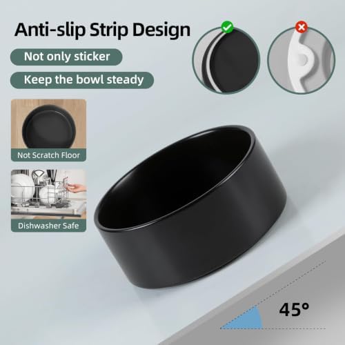 Havniva Ceramic Dog Bowls, 5.1” Dog Food and Water Bowl Set of 2 - Image 3