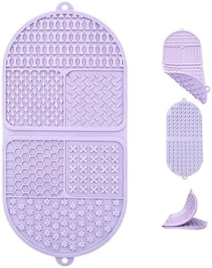 Dog Lick Mat Slow Feeder for Bathing & Grooming, 142 Suction Cups by Unknown