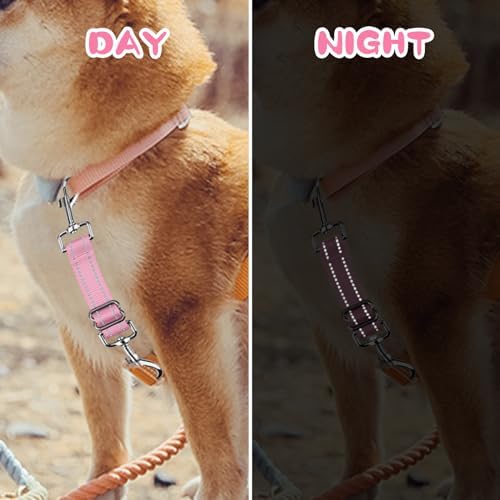 YUEPET Dog Safety Collar Clips 2 Pack Adjustable Prong Collar Backup Clips - Image 5