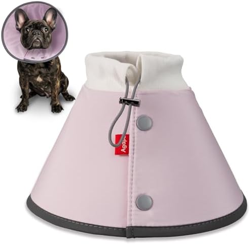Agape Soft Dog Cone for Small Dogs & Cats, Recovery Collar to Stop Licking by Agape