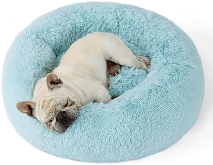 Bedsure Calming Dog Bed Medium Size Dog Donut Washable Pet Bed,30ins by BEDSURE