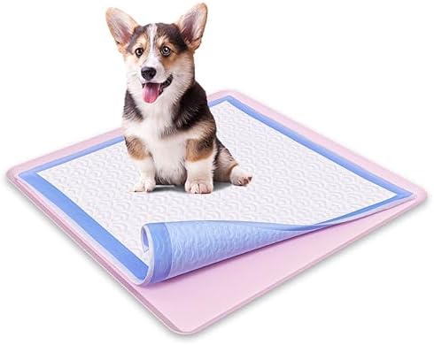 Dog Pee Pad Holder - Fits Up to 24” x 24” Pee Pad - 1 Pack - Rose by Skywin