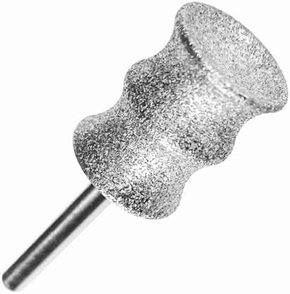 Diamond Rotary Grinder Bits for Dog - Pet Nail Grinder Attachment - 1/8" Replacement Grinder Wheel for Dremel - Pet Nail File & Clippers for Medium Large Dogs (XL) by ProfessionalPetNailGroomingTools