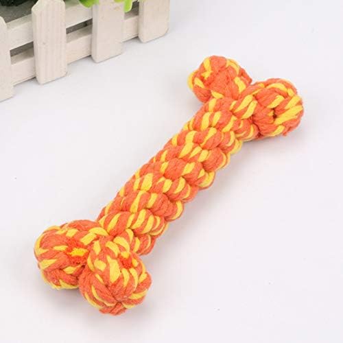 Dog Rope Toy, Dog Toys Bone Pet Teeth Cleaning Toy 2 PC for Puppy - Image 3
