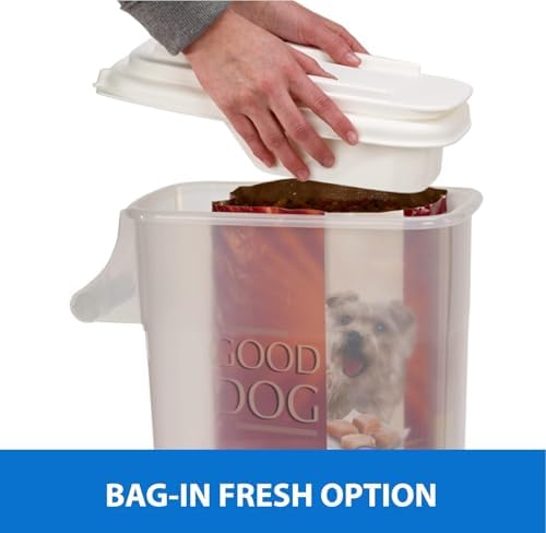 Buddeez Pet Food Storage Container, 16 lb, with Pour Spout for Bird Seed - Image 6