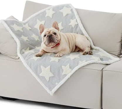 LE SURE Waterproof Dog Blankets for Medium Dogs Cute 3D Jacquard,30x40 - Image 2