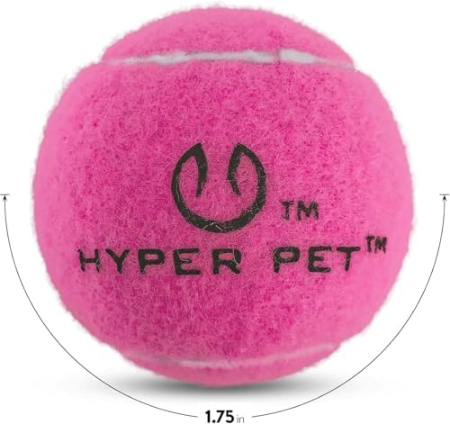 Hyper Pet Mini Extra Small Tennis Balls for Dogs, 1.75 Inch, 8 Pack, Pink - Image 2