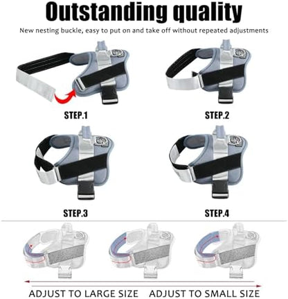 Dog Harness, No-Pull Reflective Dog Vest, Breathable Adjustable Pet Harness with Handle for Outdoor Walking - No More Pulling, Tugging or Choking - Image 3
