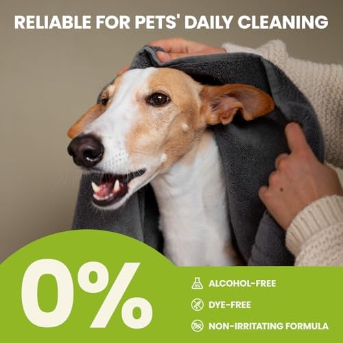 PawSono Dog Ear Wipes - 100 Count Dog Ear Cleaner Finger Wipes for Dogs & Cats, Pre-Moistened Ear Cleaning Wipes for Puppies, Kittens & Small Animals, Thick Pet Ear Wipes to Remove Wax, Dirt & Debris - Image 3
