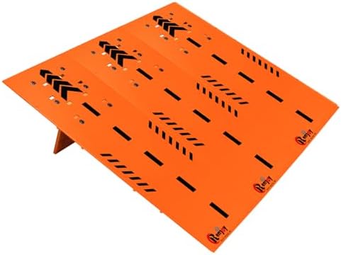RC Car Ramp Jumping Takeoff Obstacle for 1/12 1/14 1/16 1/18 1/24 Scale Car by Unknown