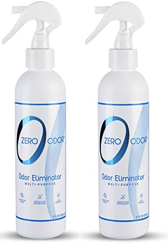 Zero Odor Multi-Purpose Odor Eliminator, Fabric & Room Deodorizer, 2 Pack by ZeroOdor