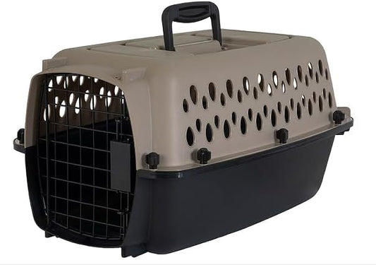 Rockever Dog Transport Boxes for Small Dog, Pet Crates for Travel, Dog Kennel 19 inch Portable Dog Crate for Cats