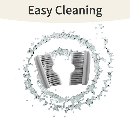 Pet Door Brush for Cat Door and Indoor Door Frame, Self Cleaning Hair Catcher, Gentle Grooming Grey, Plastic and Nylon Bristles (2) - Image 6