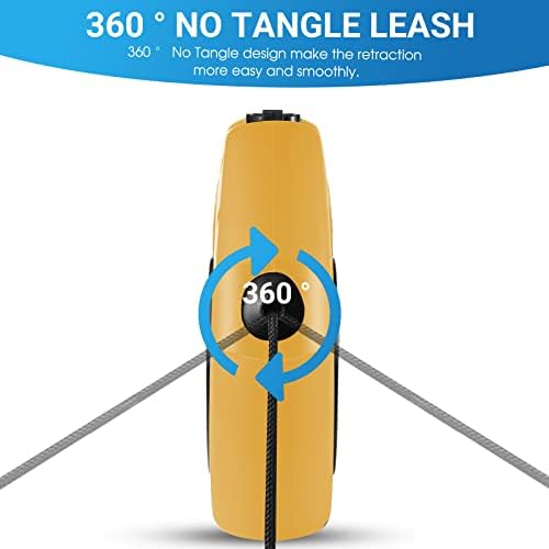 360°No Tangle 26 Ft Retractable Dog Leash for Dogs up to 99lbs - Image 4