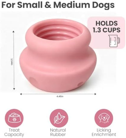 MateeyLife Freeze Dog Enrichment Lick Toy, Stuffable Frozen Lick Treat Bowl - Image 6