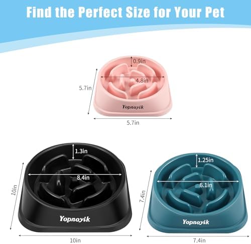 2 Pack Slow Feeder Dog Bowls for Small Dogs - Image 4