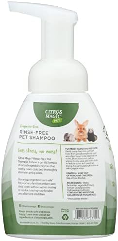 Citrus Magic Pet Rinse-Free Pet Shampoo, 8 Fluid Ounce - Image 2