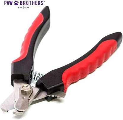 Ryan's Pet Supplies Paw Brothers Nail Clipper for Dogs and Cats, Pet Nail Clippers, Safe Grooming Tool, Professional Grade, Stainless Steel Blades, Saftey Guard, Large, 6.5 inches - Image 3