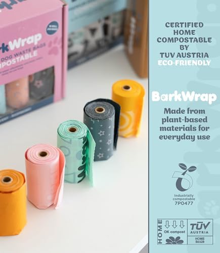 240 Compostable Dog Poop Bags Rolls Raspberry Scented Extra Thick Leak-Proof Dog Waste Bags With Easy Open Design Durable Doggy Bags For Pet Waste Pickup Refill Standard Dispenser 10% To Charity - Image 4