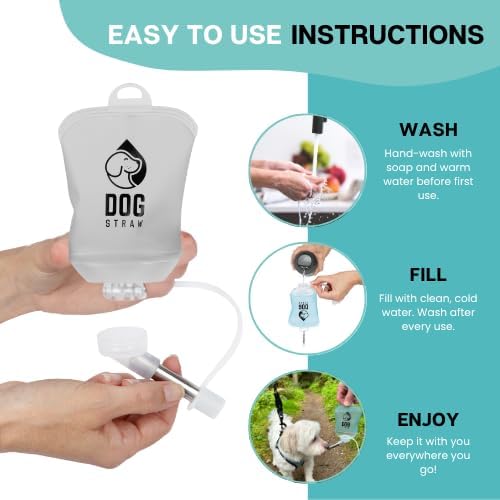 – The Ultimate Portable Water Solution for Dogs, 5oz Gray