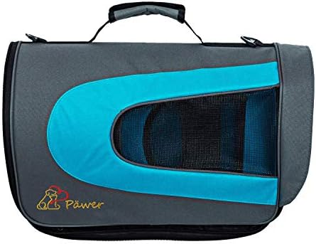 Pawer 18” x 11”x 11” Soft-Sided Foldable Airline Approved Pet Carrier for Cat, Puppy and Small Dog, Washable 600D Oxford Fabric, with Handle and Strap for Carry, Multiple Colors Available - Image 3
