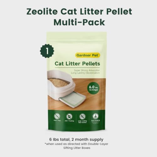 Gardner Pet Zeolite Cat Litter Pellets 6 Lbs - Image 2