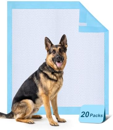 Ownpets XL Dog Training Pads 35x32, 6-Layer Leak-Proof Pee Pads, 20 Count by Ownpets