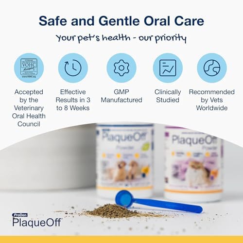 ProDen PlaqueOff Powder for Dogs - Dog Tartar and Plaque Remover - 60g - Image 2