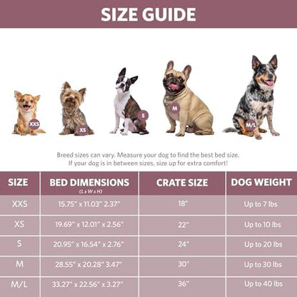 MidWest Homes for Pets QuietTime Fashion XXS Dog Bed - Pink Faux Fur Bolster, Ultra-Soft and Machine Washable, Fits 18-Inch Crates and Carriers, for Small Dogs and Cats - Image 6