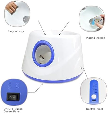 Dog Ball Launcher - Automatic Ball Thrower for Dogs, 3 Adjustable Distance Settings Dog Ball Thrower, Indoor Outdoor Interactive Fetch Machine Dog Toys for Small/Medium Sized Dog - Image 3