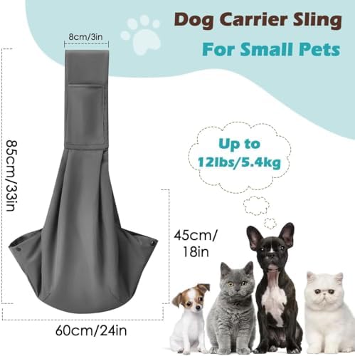 Pawaboo Small Dog Sling Carrier - Image 2