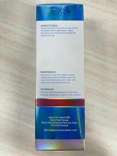 Dog Ear Infection Treatment, Cat & Dog Ear Cleaner for Itchy Relief, Antiseptic,Waxing,Cleansing, Ear Mite Treatment for Dog Cats, Yeast Ears Infection Treatment for Dogs, 2.02fl.oz - Image 2