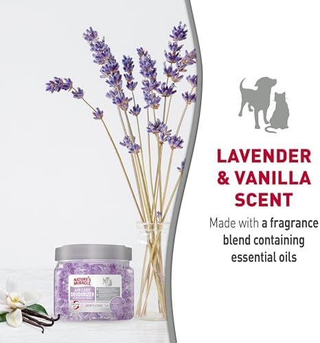 Nature's Miracle Air Care Deodorizer Gel Beads, Lavender Vanilla, 12 oz - Image 2