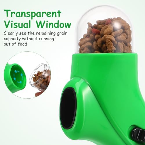 balacoo Dog Snack Catapult Launcher Pet Treat Launcher for Dogs and Cats Interactive Training Toy Spring Loaded Snack Feeder Handheld Treat Thrower 7.48 X 4.33 X 1.77 in - Image 3