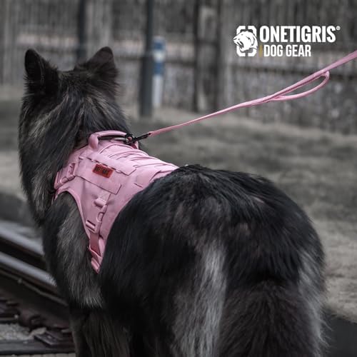 OneTigris No-Pull Dog Leash with Handle for Medium Large Dogs (Pink, 6FT) - Image 3