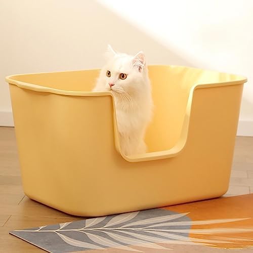 Extra Large Litter Box with High Sides 24.60" Lx16.92 Wx12.99 H,Anti-Splashing Kitty Litter Box,Tool-Free Assembly,Multi cat Litter Box,Jumbo Litter Box (Green) - Image 3