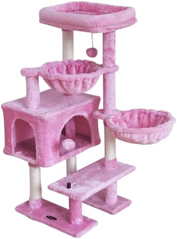 Cat Tree Cat Tower Condo Pet Activity Center Sisal Scratching Post by KIYUMI