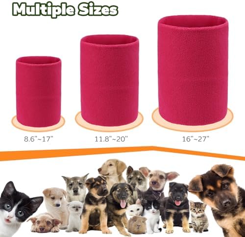 Dog & Cat Calming Band Cat Anxiety Relief Cover,Double Layer Thickened Pet Ears Elastic Neck Band Noise Cancelling Ear Muffs for Anxiety Relief/Noise Protection,Grooming,Thunder,Fireworks - Image 5