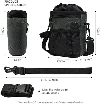 Dog Training Treat Pouch Hands-Free Waterproof with Adjustable Waist Strap - Image 5